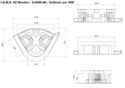 FSC IAMS Simulator 02 projection drawing 1 dimensions	